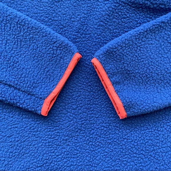 COLUMBIA WAPITOO FLEECE PULLOVER MENS SIZE SMALL BLUE NEW - Picture 5 of 6